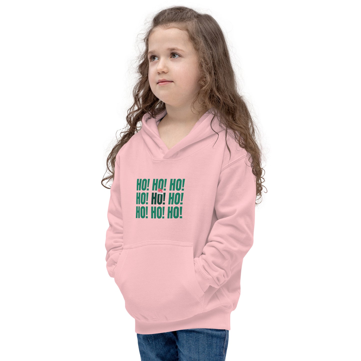 Xmas Ho Ho Ho Kids Hoodie