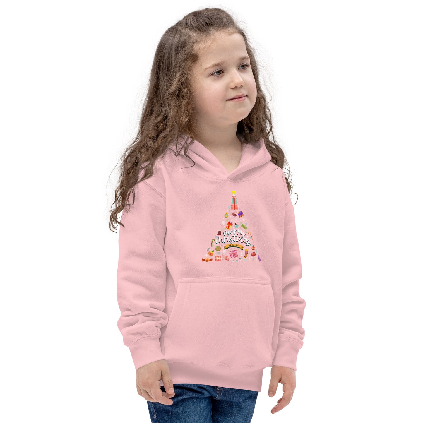 Xmas Tree Kids Hoodie