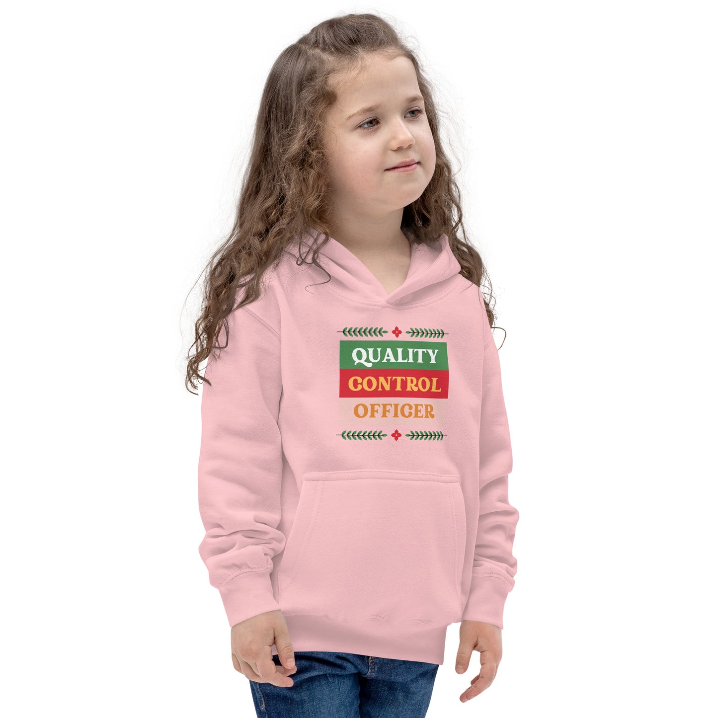 Xmas Quality Control Kids Hoodie