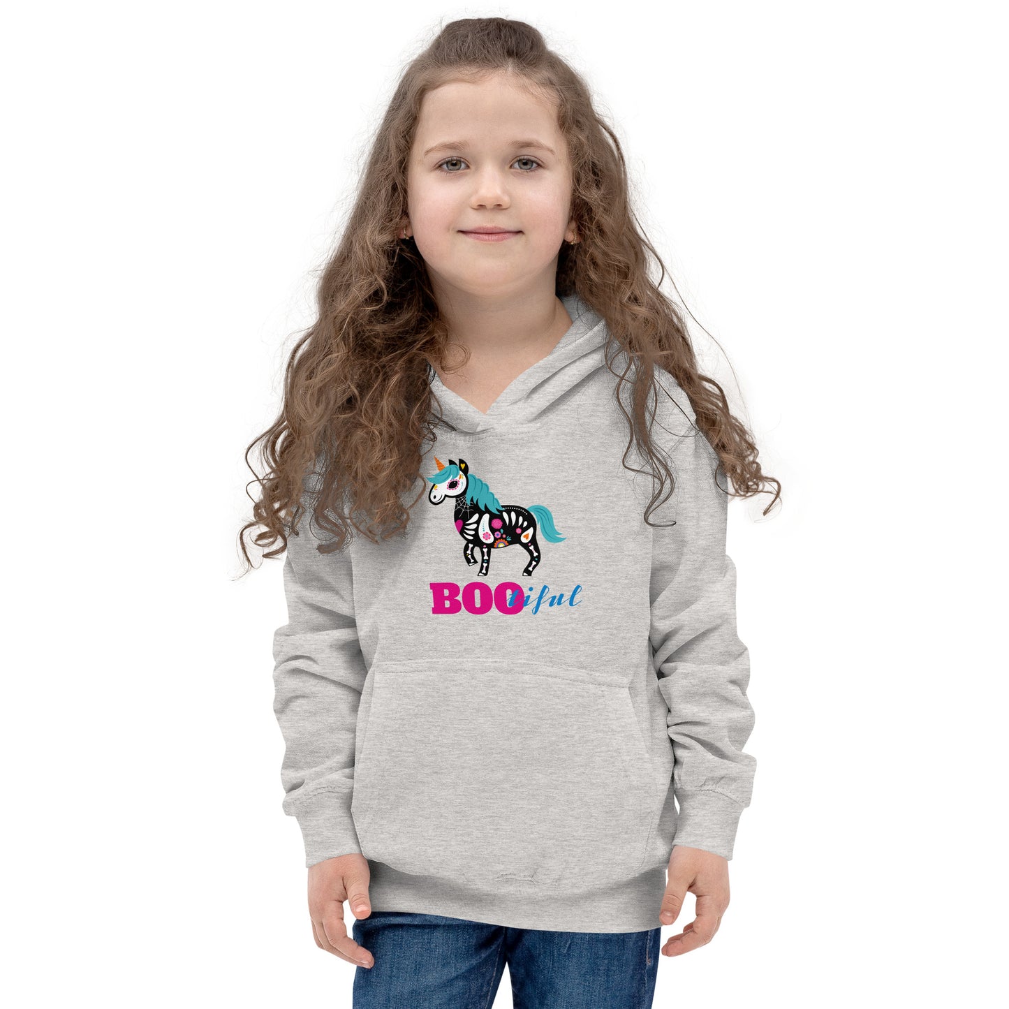 Bootiful Unicorn Kids Hoodie