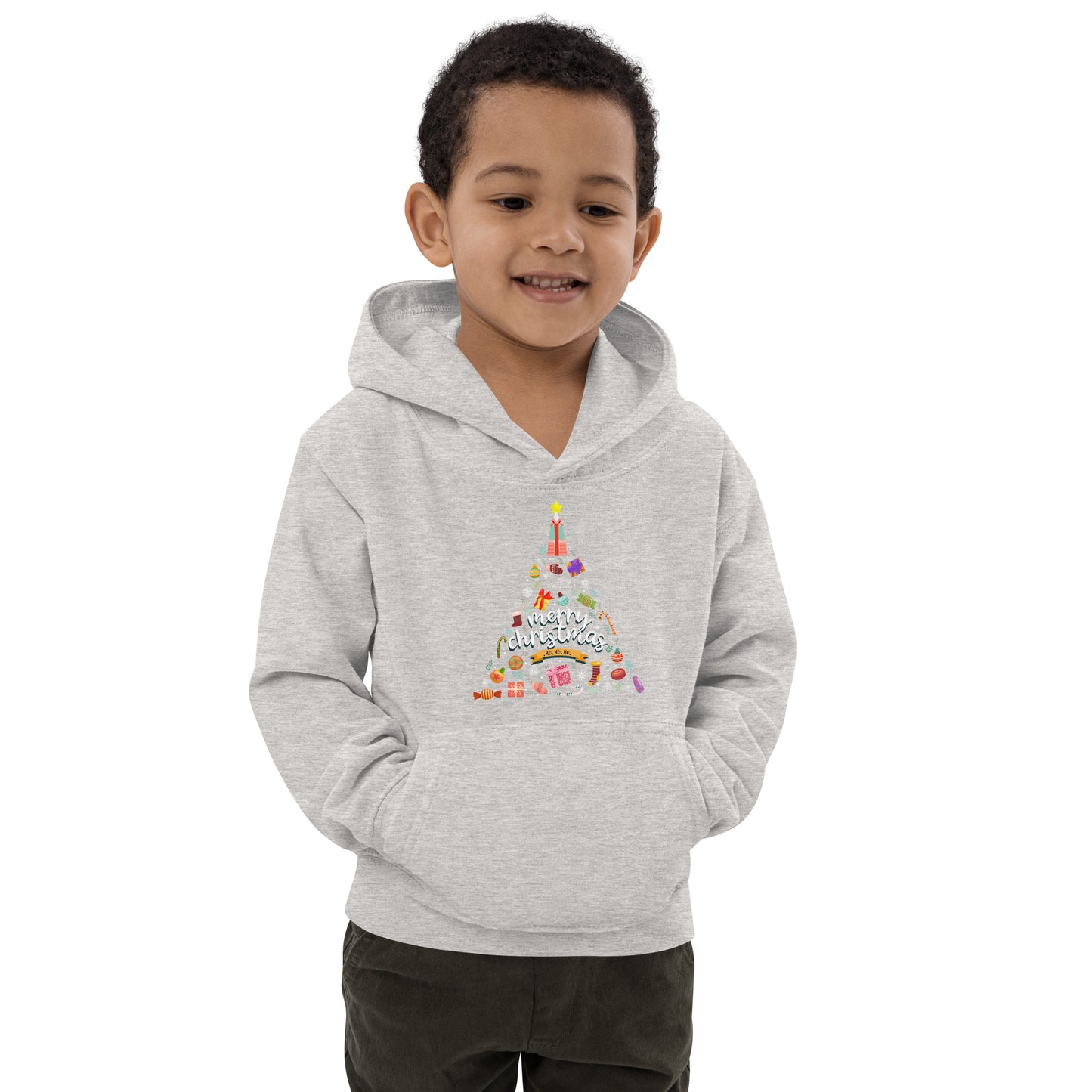 Xmas Tree Kids Hoodie