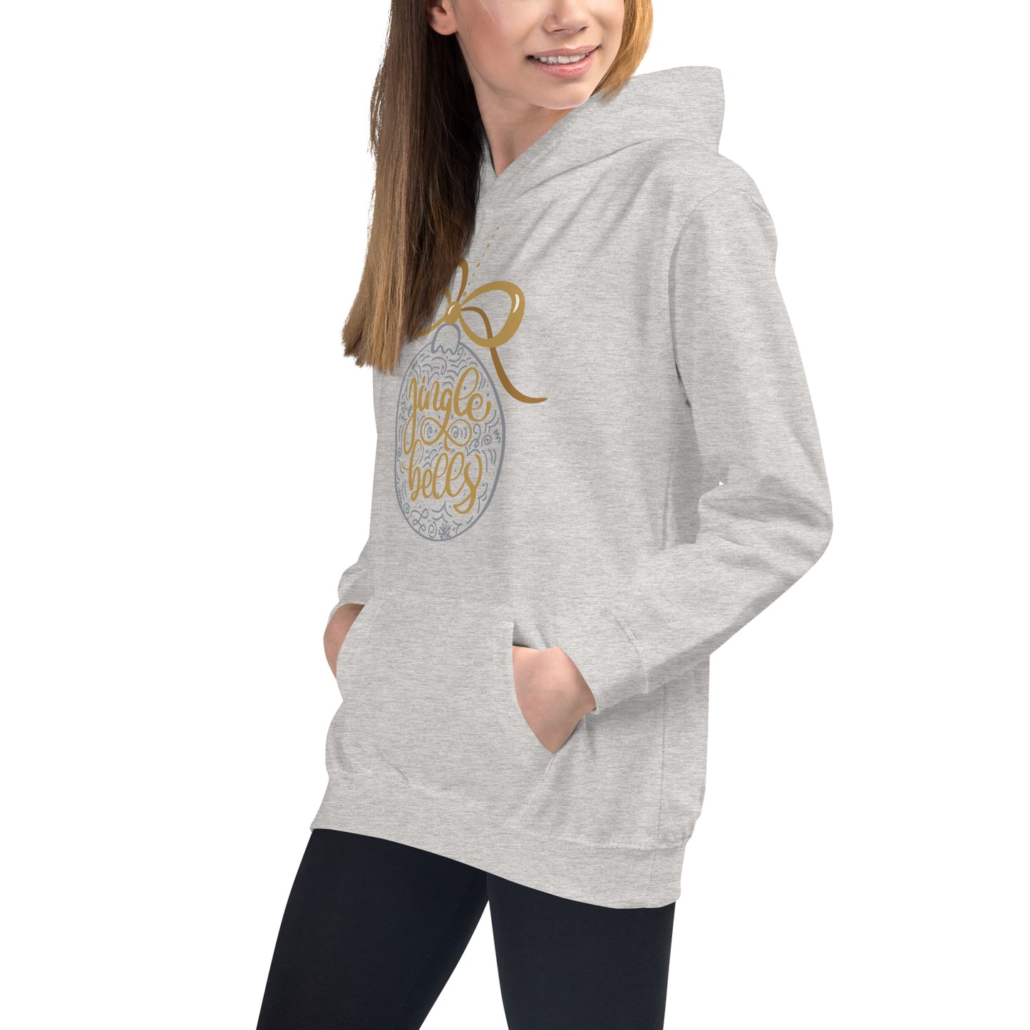 Xmas Jingle Bells Kids Hoodie