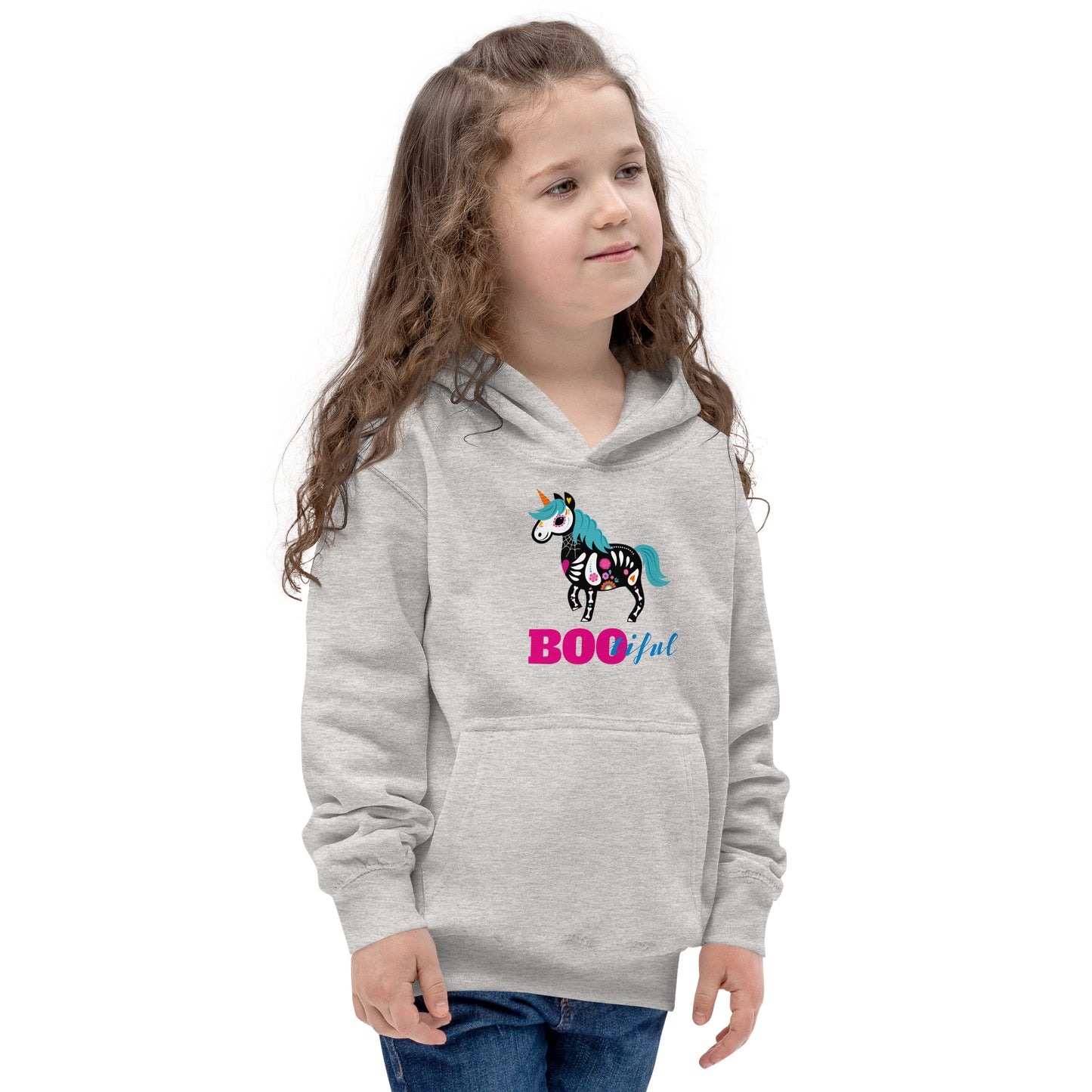 Bootiful Unicorn Kids Hoodie