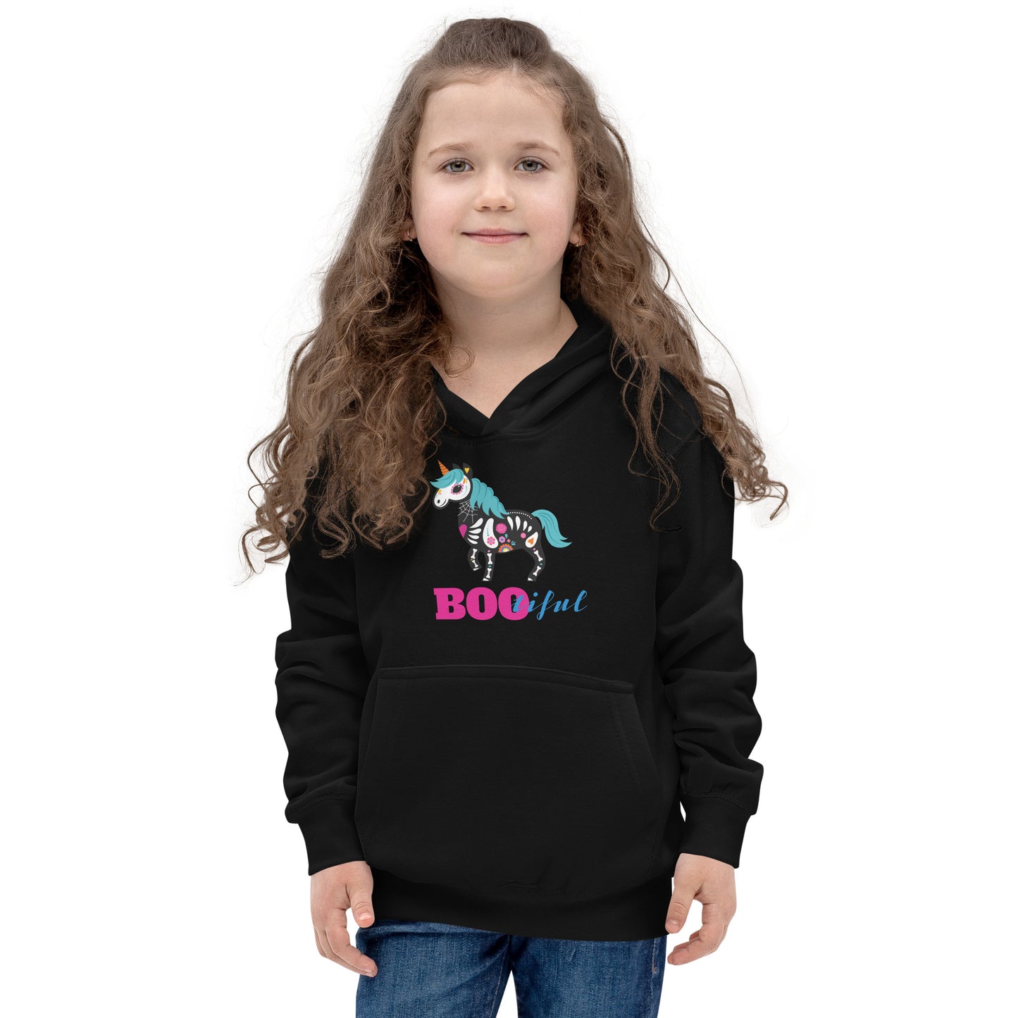 Bootiful Unicorn Kids Hoodie