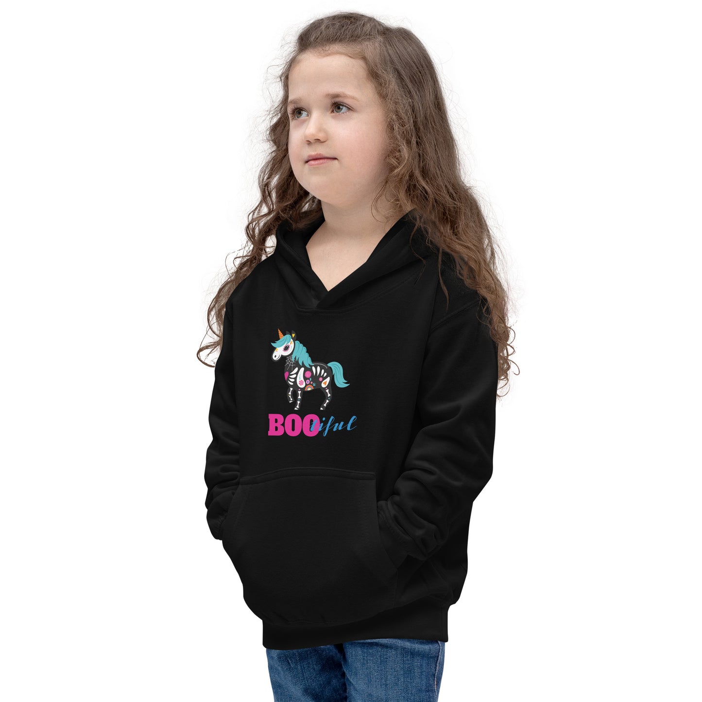 Bootiful Unicorn Kids Hoodie