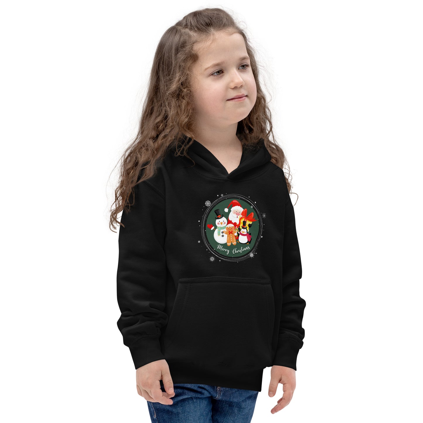 Merry Xmas 7 Kids Hoodie