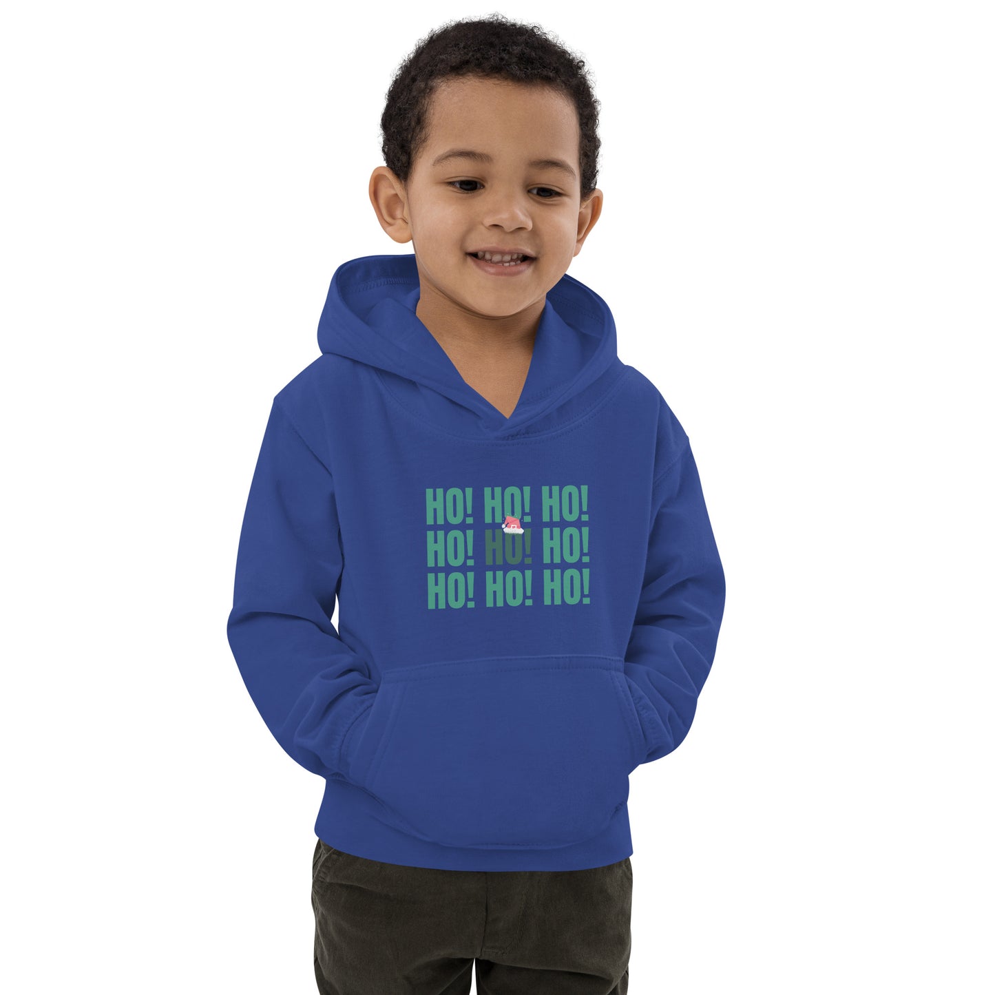 Xmas Ho Ho Ho Kids Hoodie