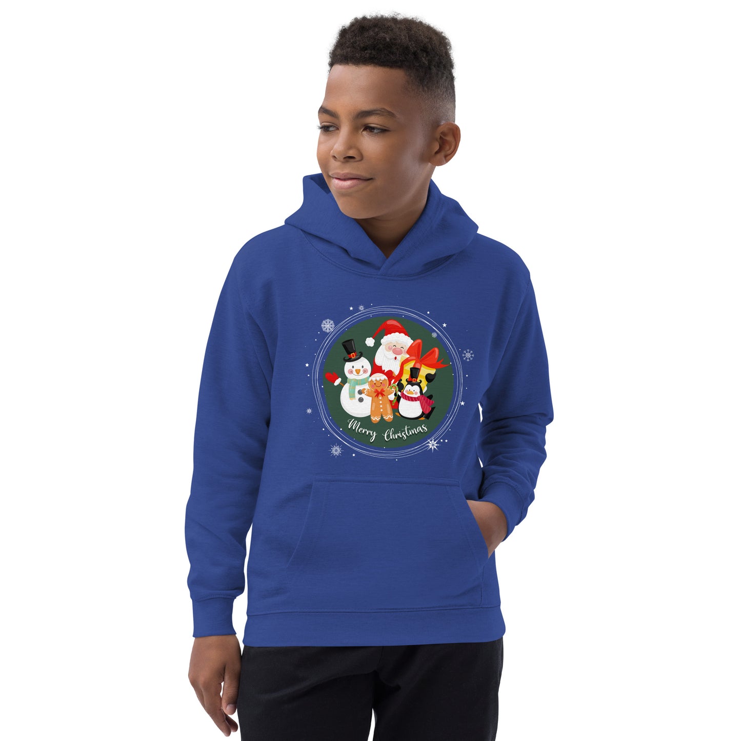 Merry Xmas 7 Kids Hoodie