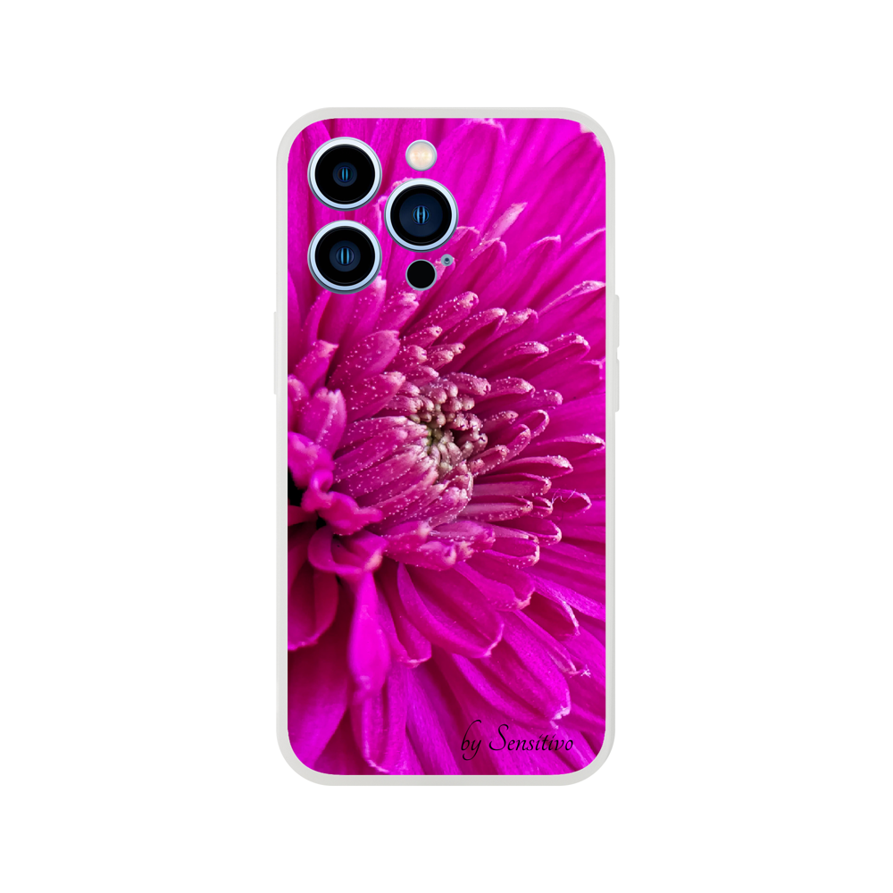 Pink Flower Flexi case