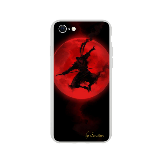 Red Moon & Samurai Flexi case