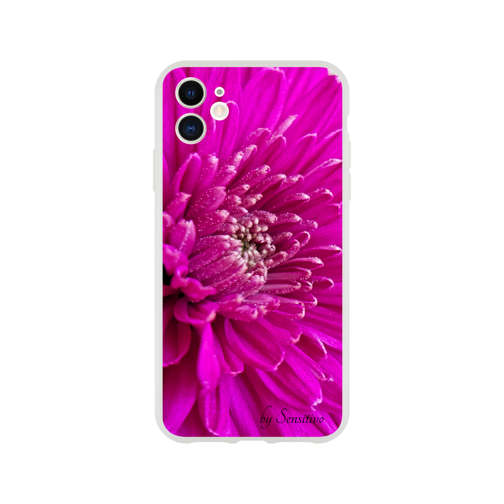 Pink Flower Flexi case