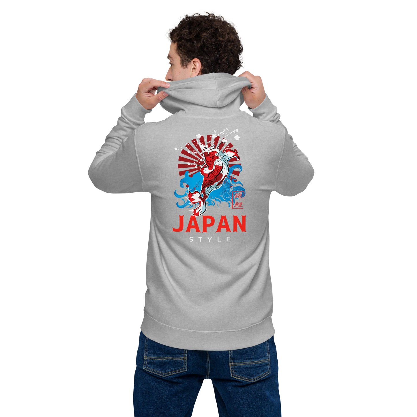 Japan Style Unisex basic zip hoodie