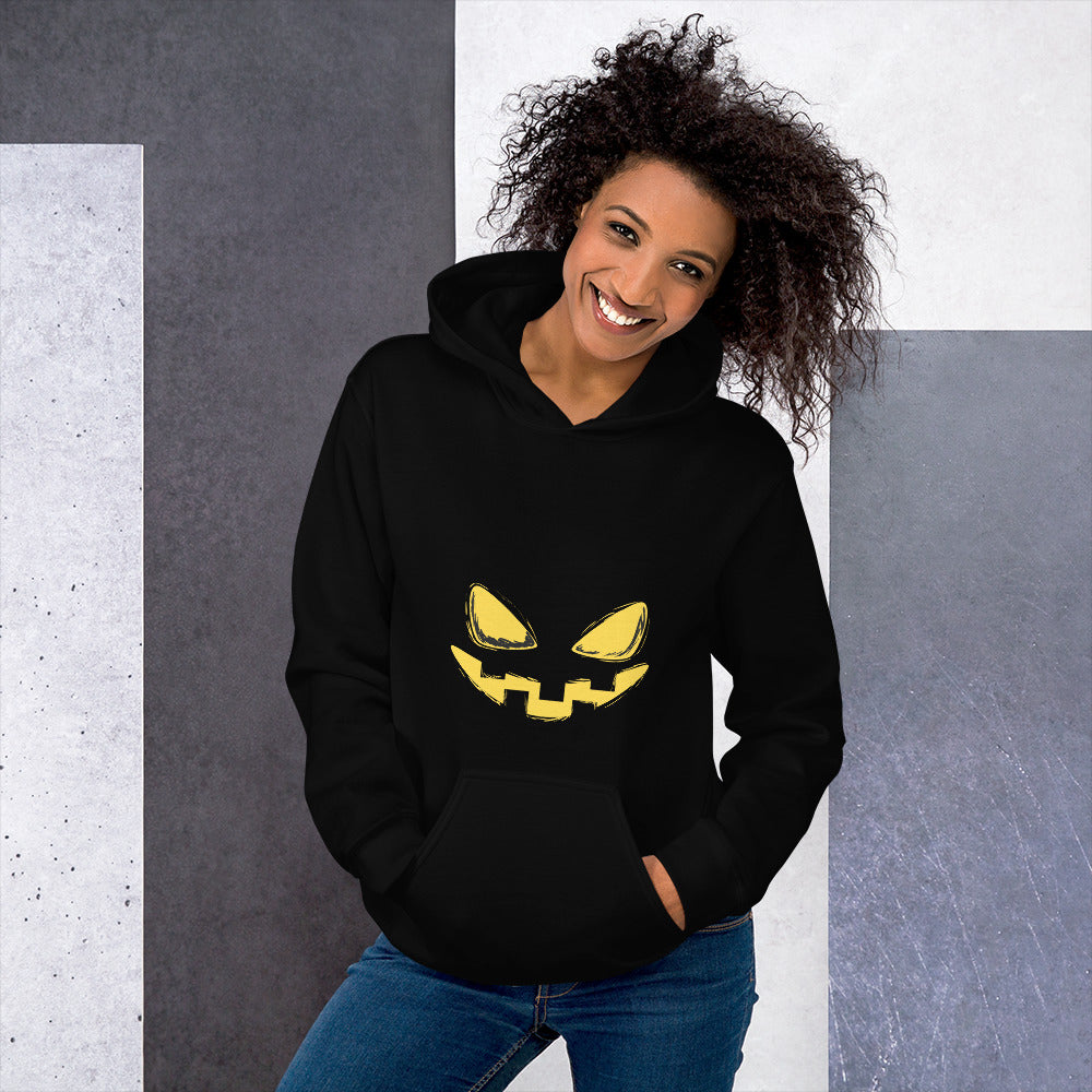 Monster Yellow Smile Unisex Hoodie