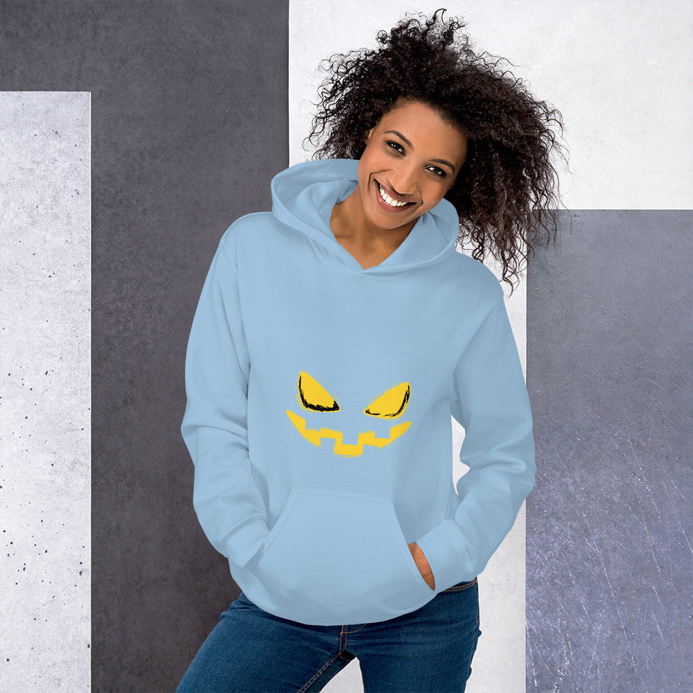 Monster Yellow Smile Unisex Hoodie