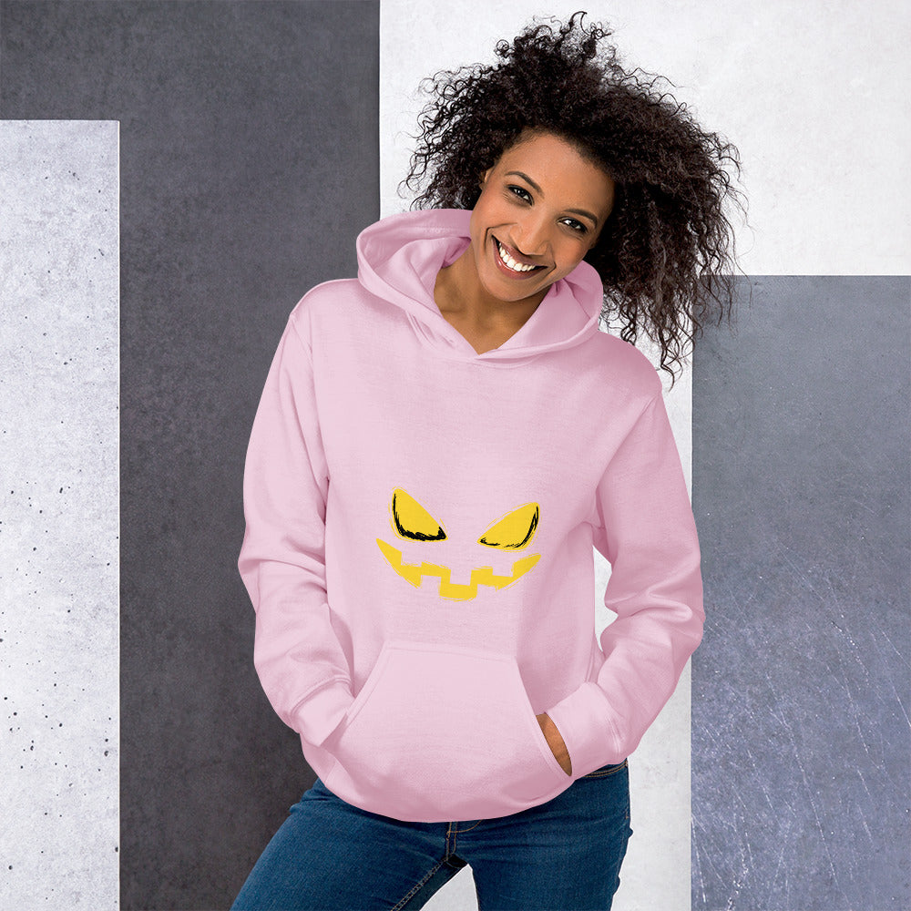 Monster Yellow Smile Unisex Hoodie