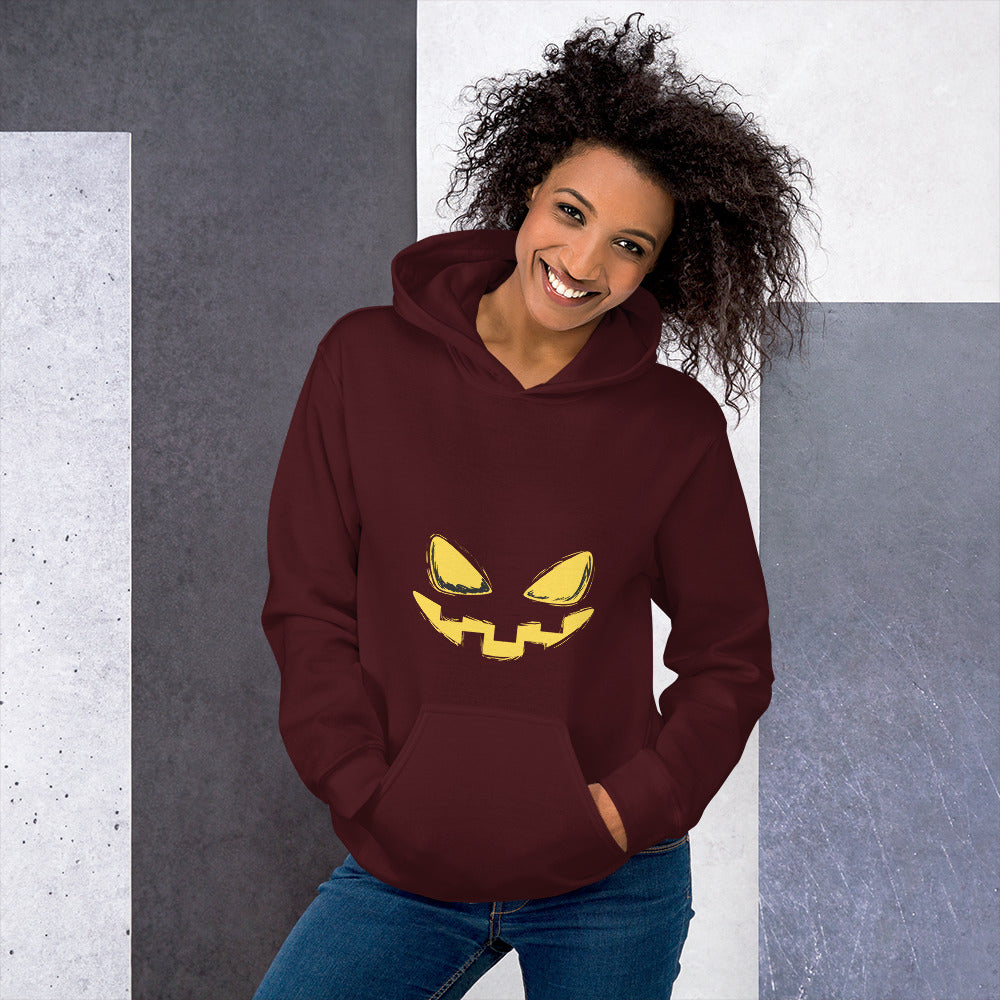 Monster Yellow Smile Unisex Hoodie