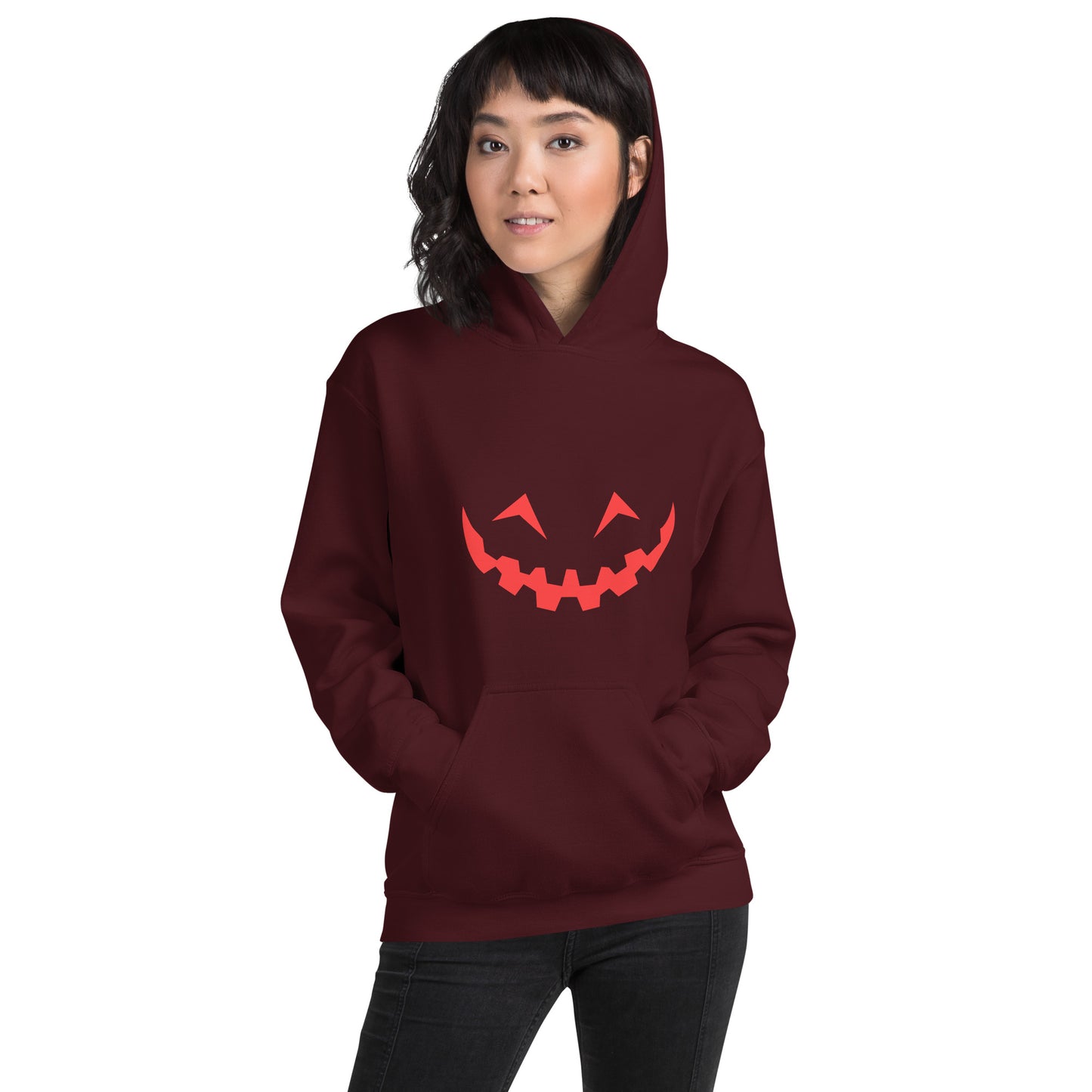 Monster Red Smile Unisex Hoodie