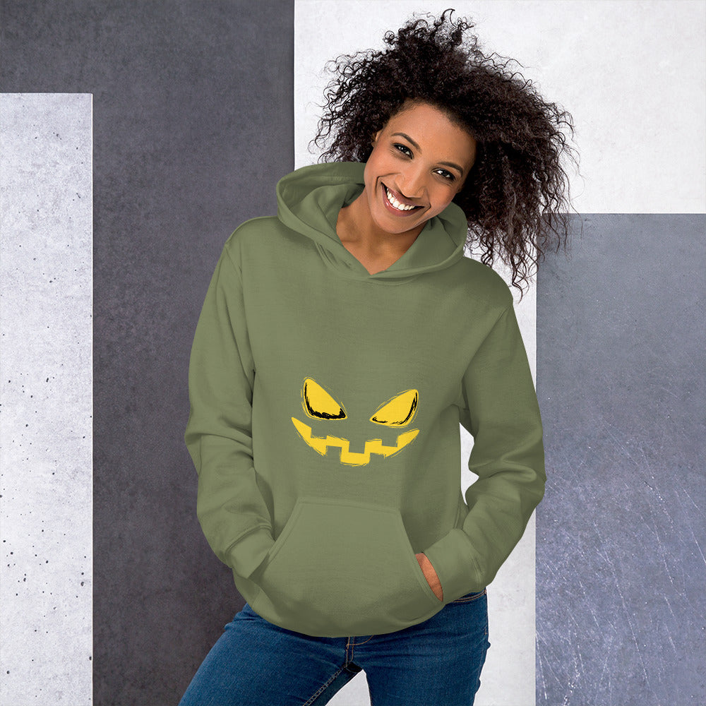 Monster Yellow Smile Unisex Hoodie