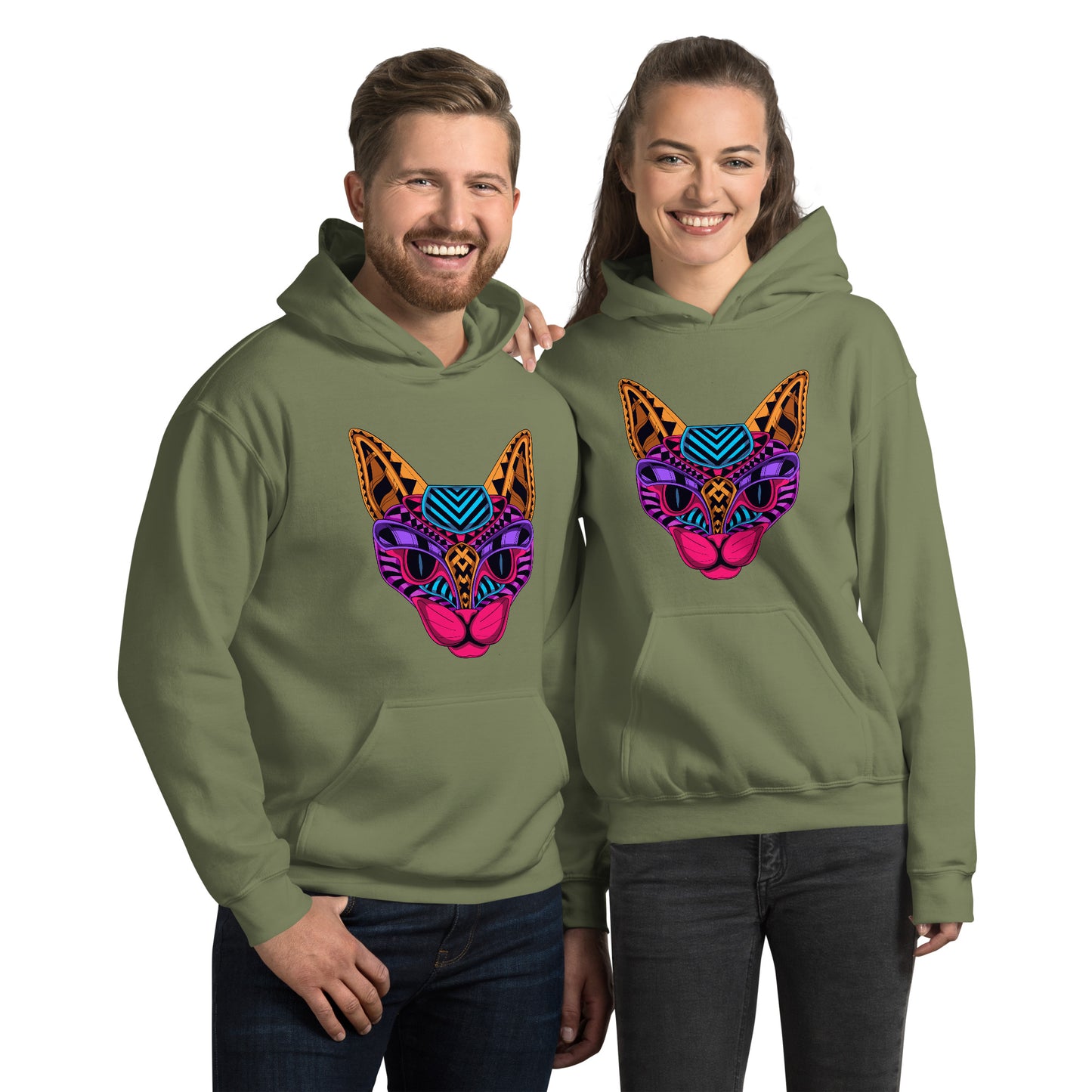 Mystique Cat Unisex Hoodie