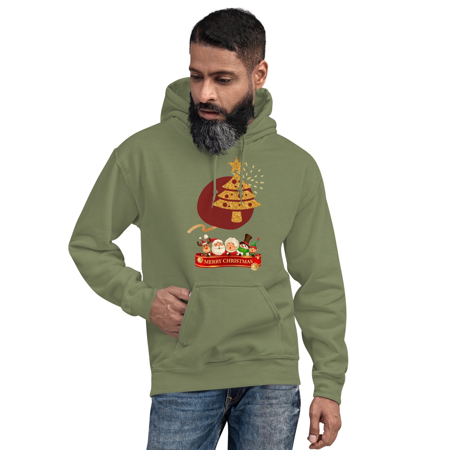 Merry Xmas 4 Unisex Hoodie