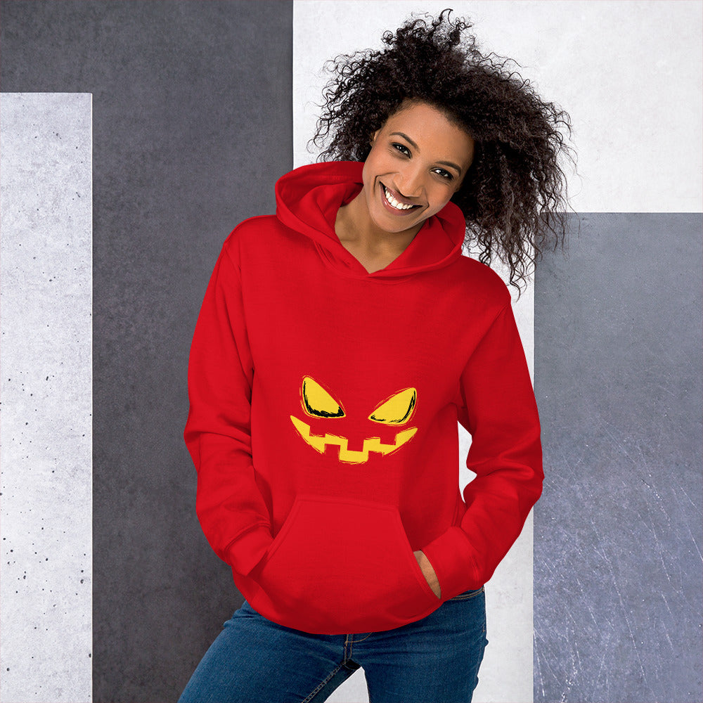 Monster Yellow Smile Unisex Hoodie