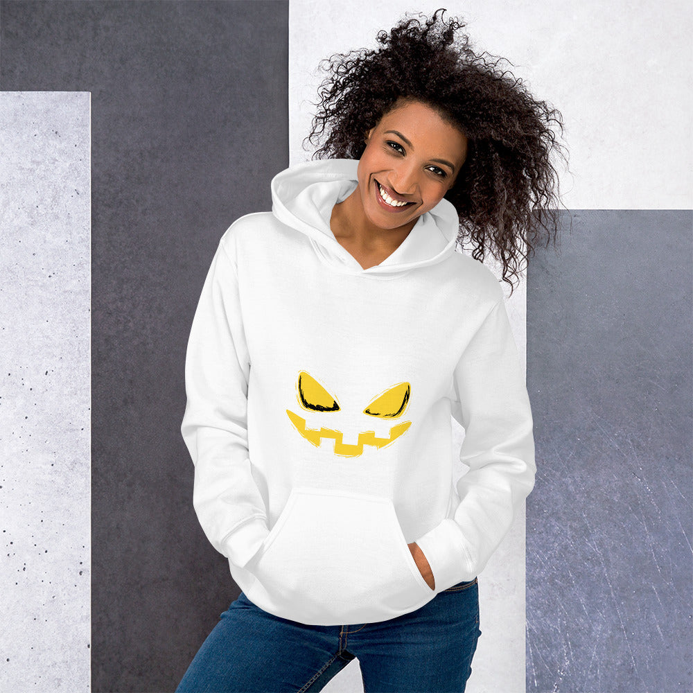 Monster Yellow Smile Unisex Hoodie