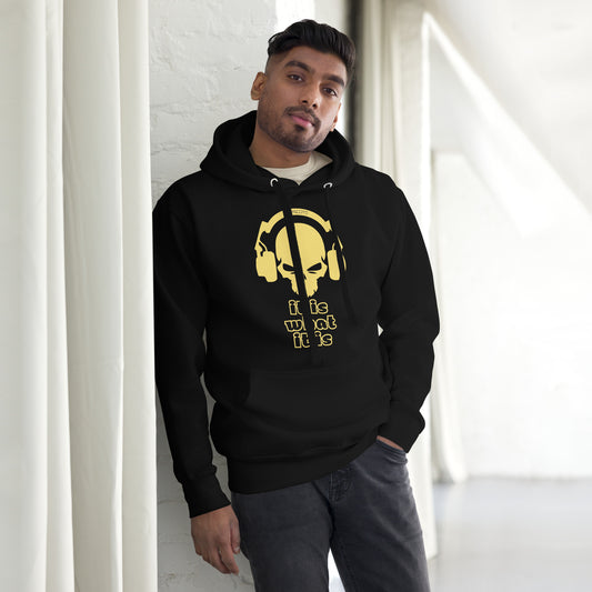 It is What It is Yellow Unisex Hoodie