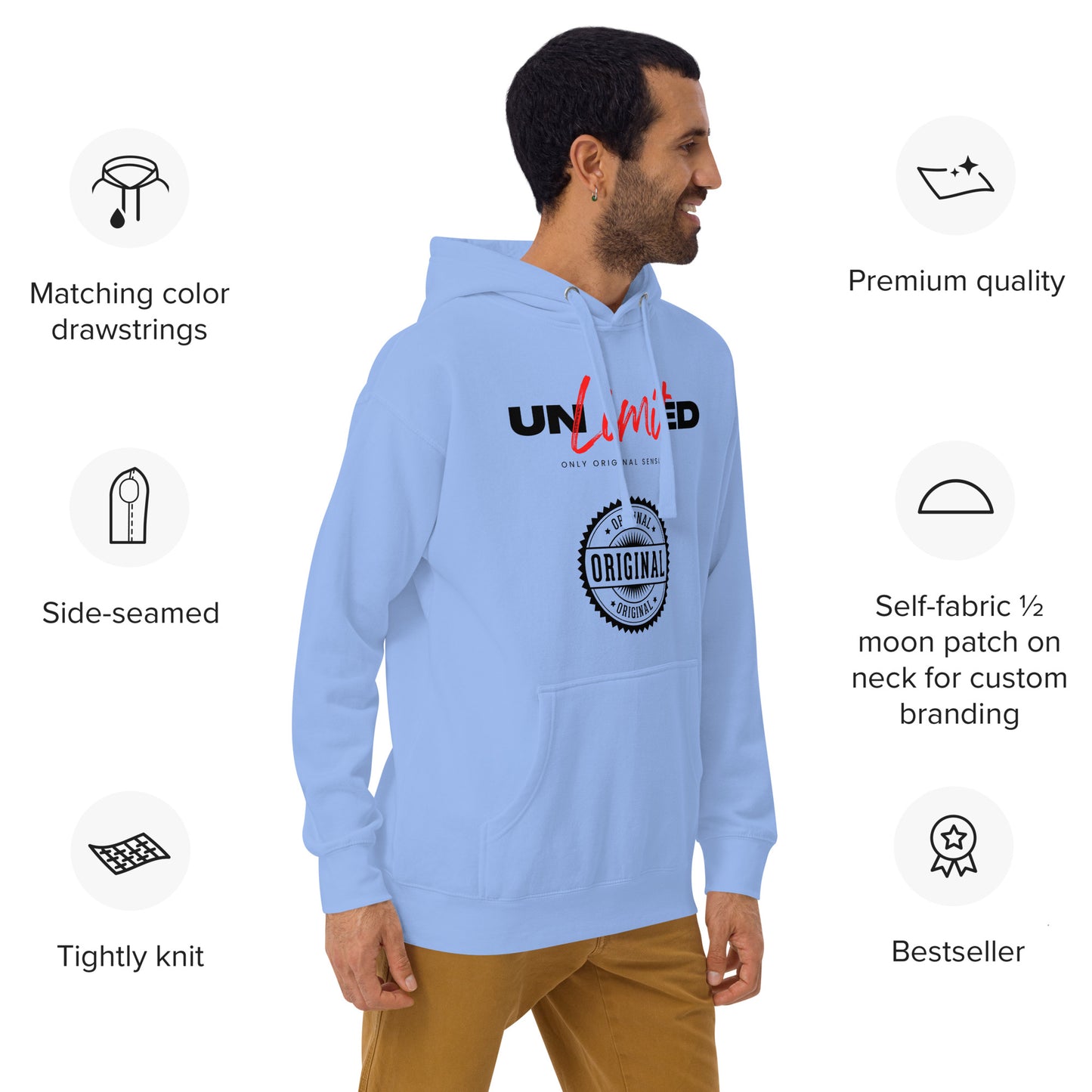 Unlimited Original Sensitivo 2 Unisex Hoodie