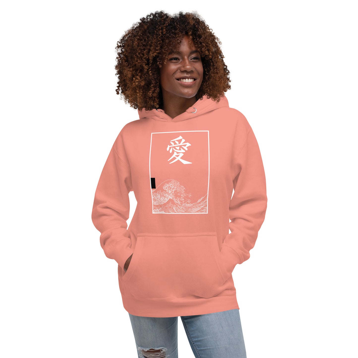 Japanese wave 1 Unisex Hoodie