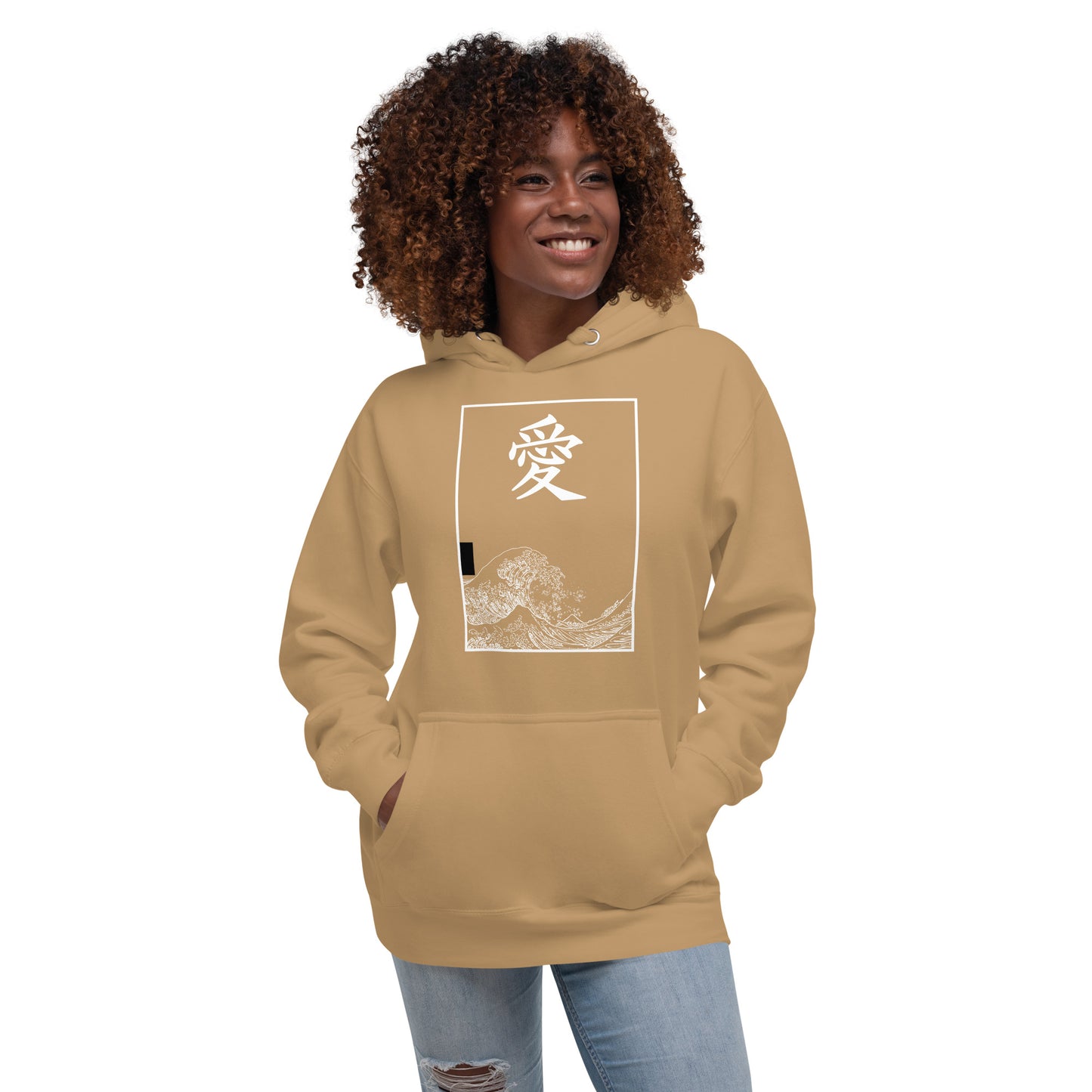 Japanese wave 1 Unisex Hoodie