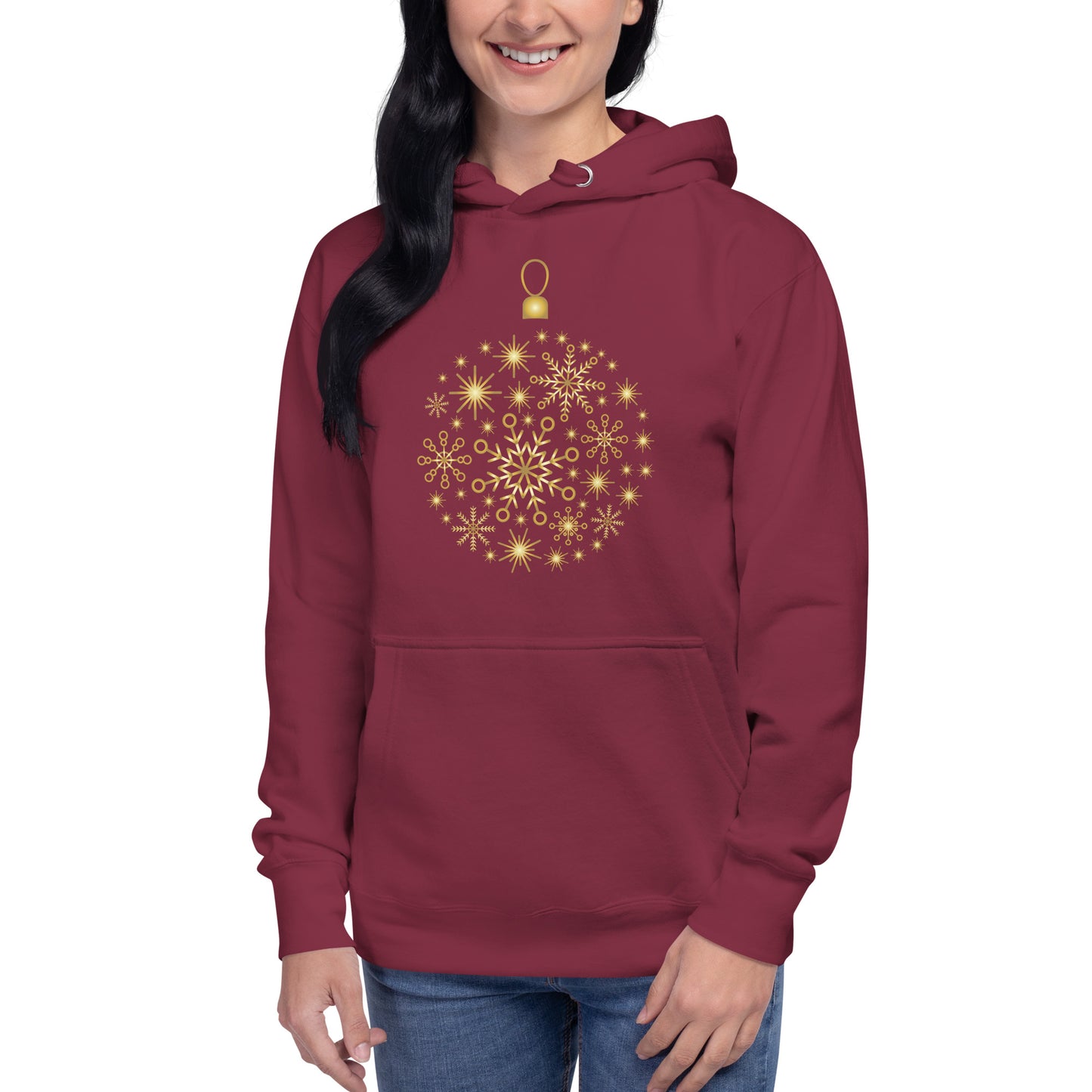 Golden Christmas Unisex Hoodie