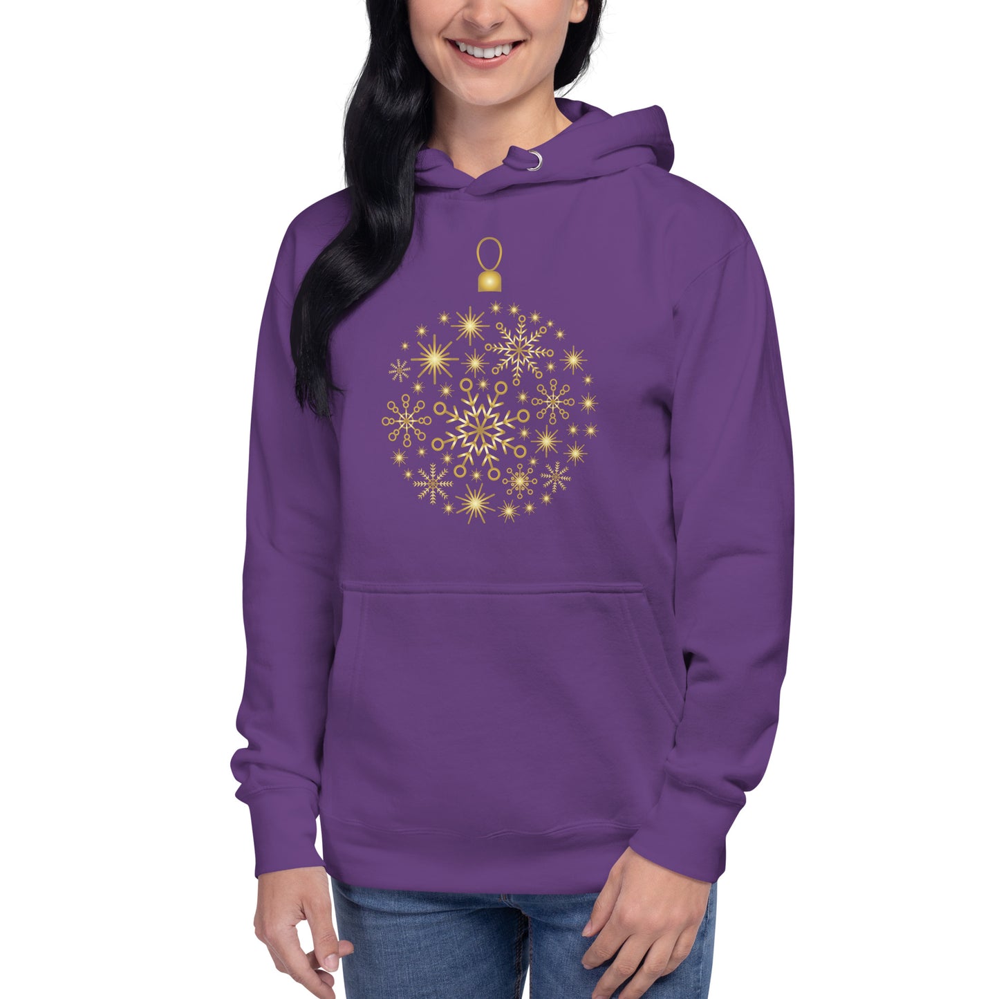 Golden Christmas Unisex Hoodie