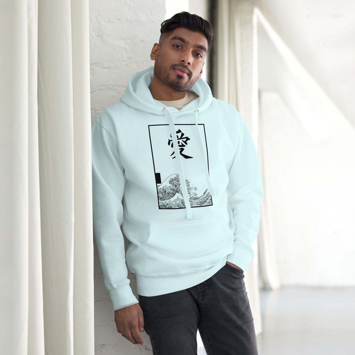 Japanese wave 2 Unisex Hoodie