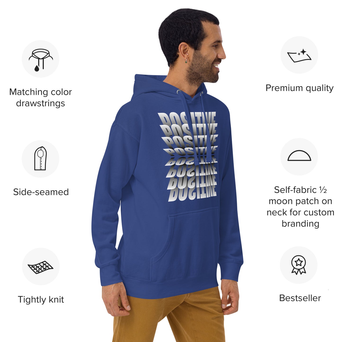 Positive Unisex Hoodie