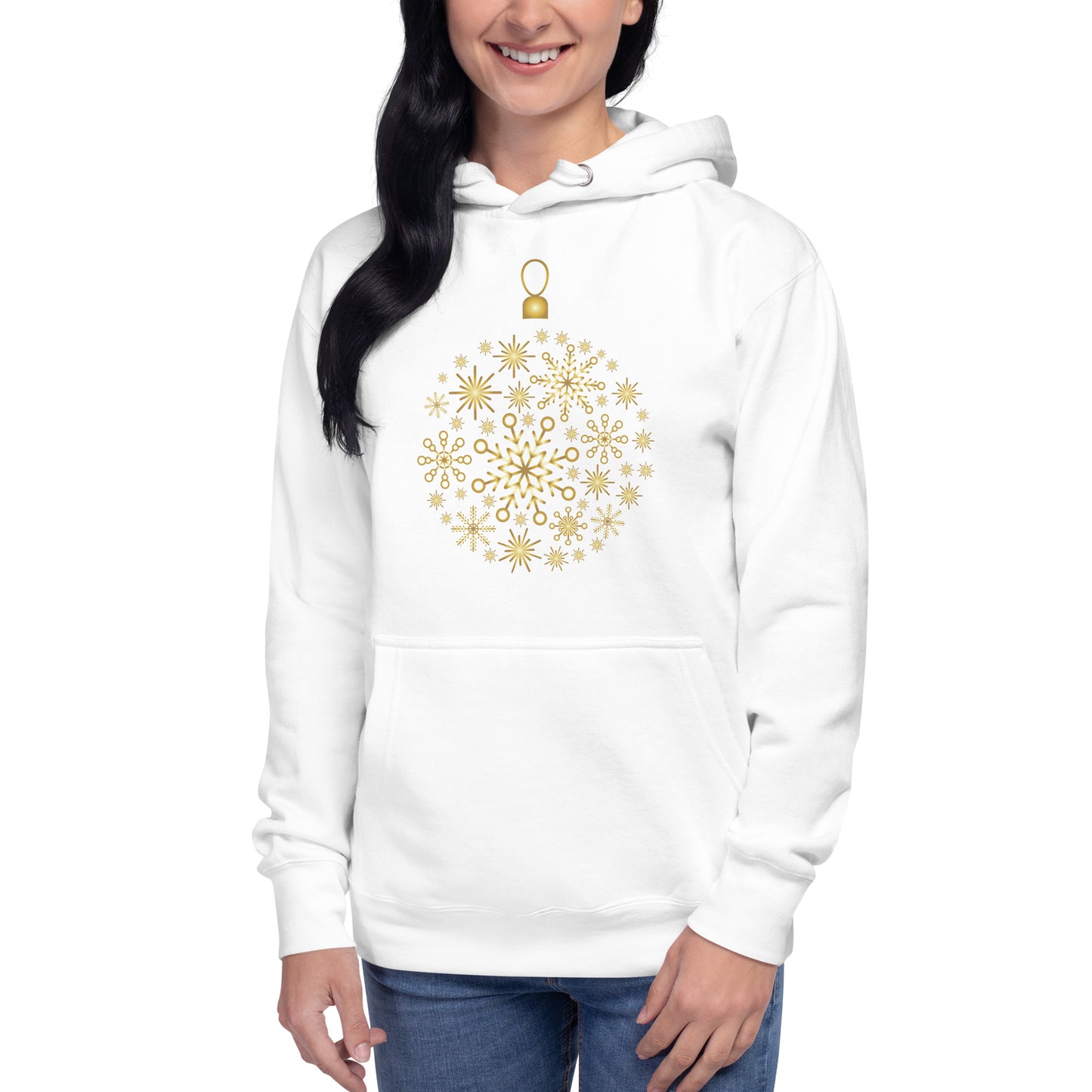 Golden Christmas Unisex Hoodie