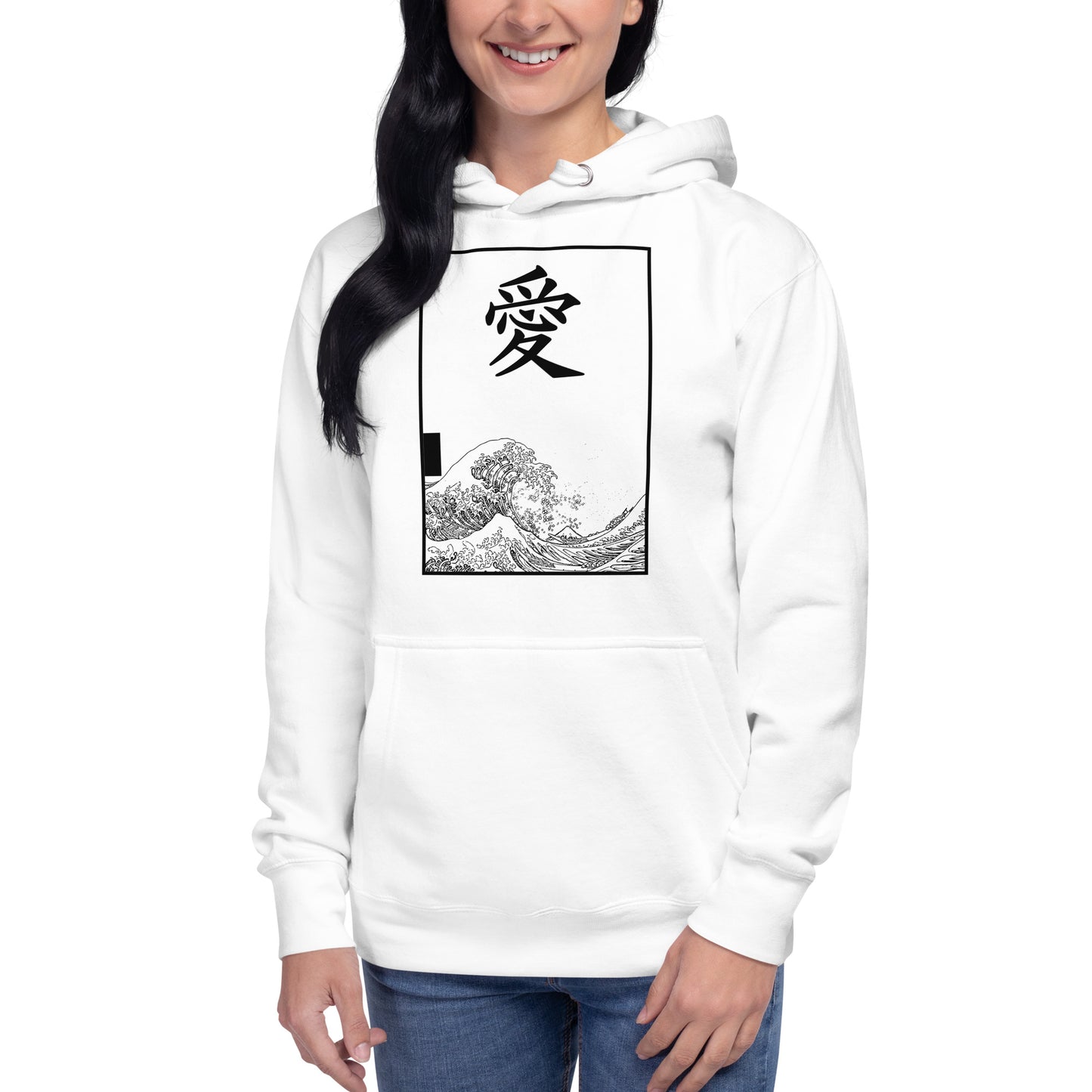 Japanese wave 2 Unisex Hoodie