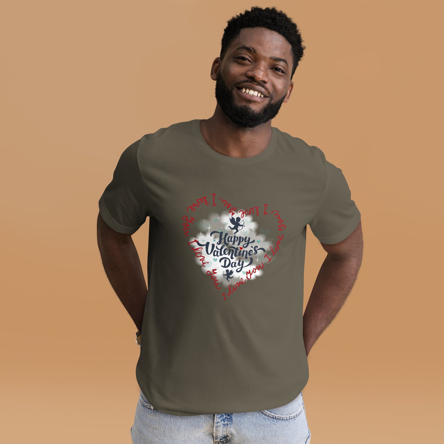 Happy Valentine's Day 7 Unisex t-shirt