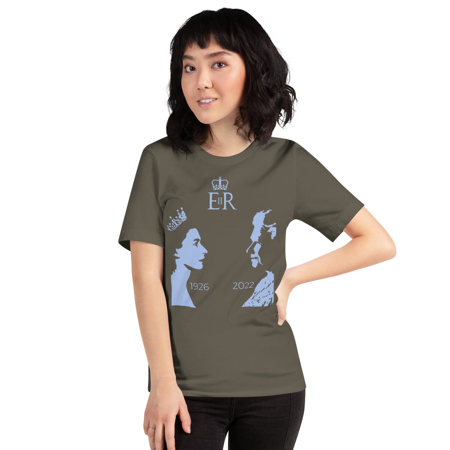 RIP QUEEN EIIR Bl Unisex t-shirt