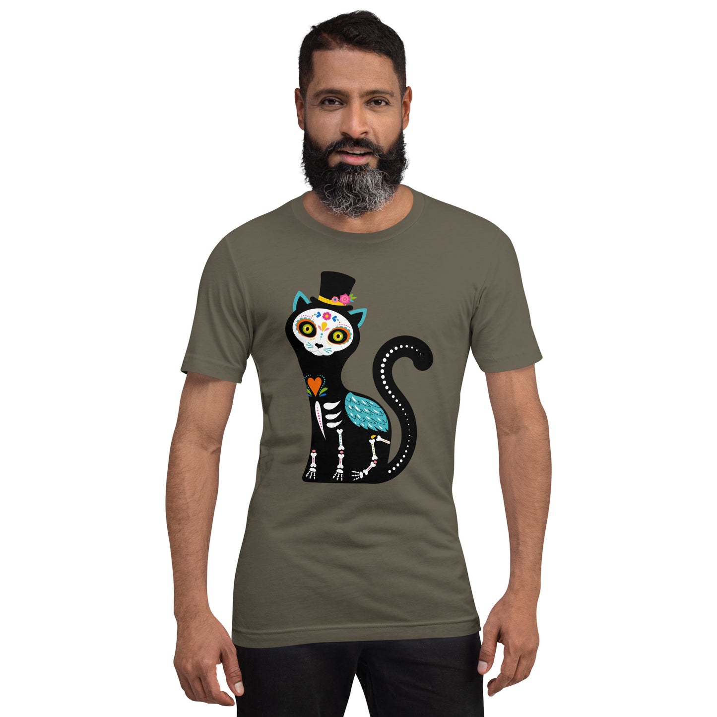 Halloween Cat Unisex t-shirt