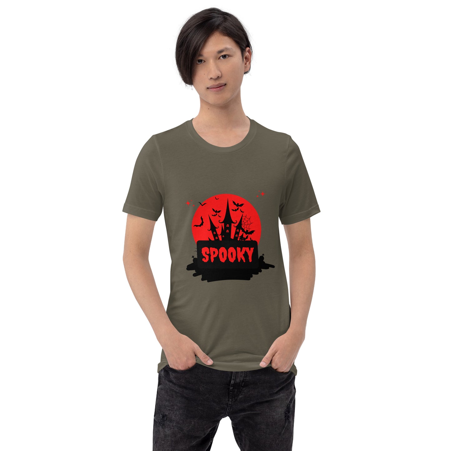 Spooky Red Unisex t-shirt