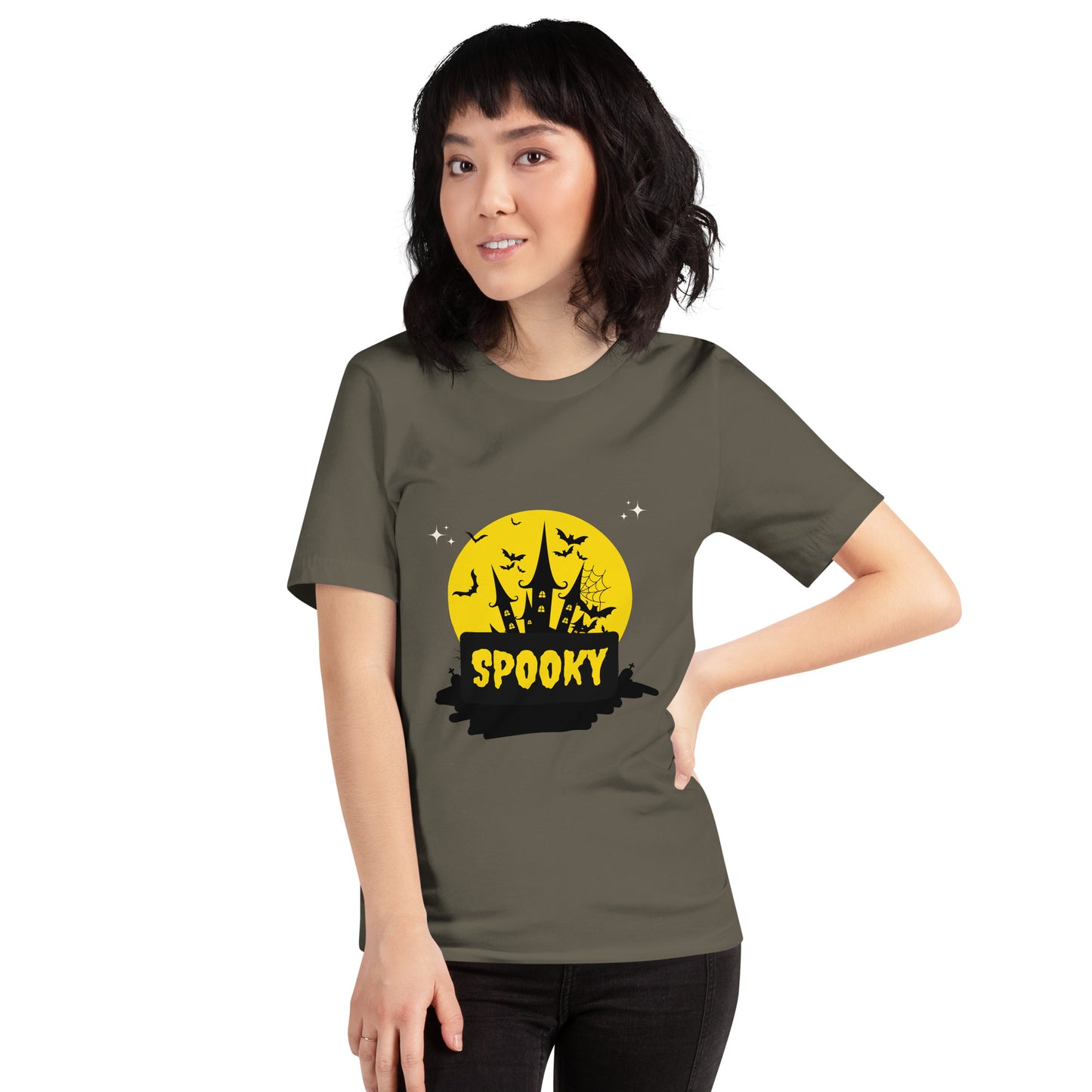 Spooky Yellow Unisex t-shirt