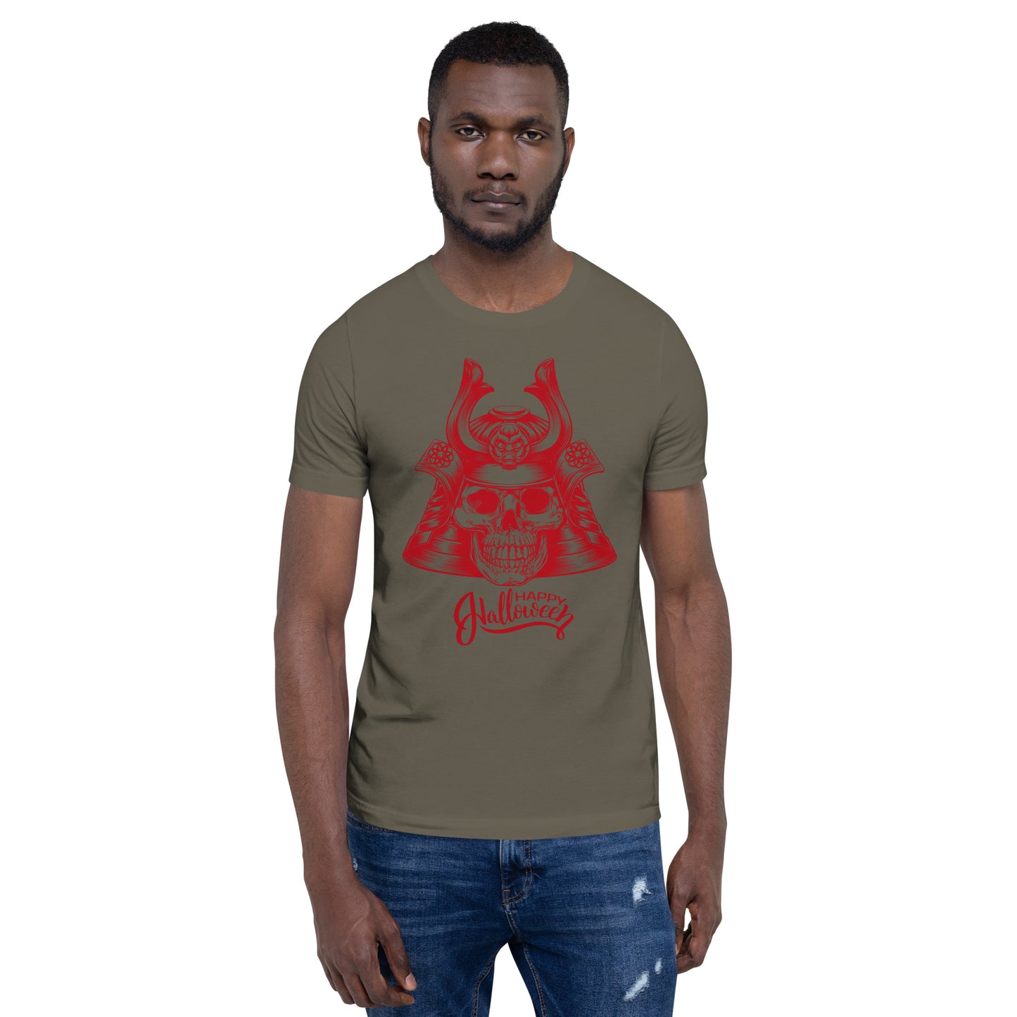 Samurai Skull Unisex t-shirt