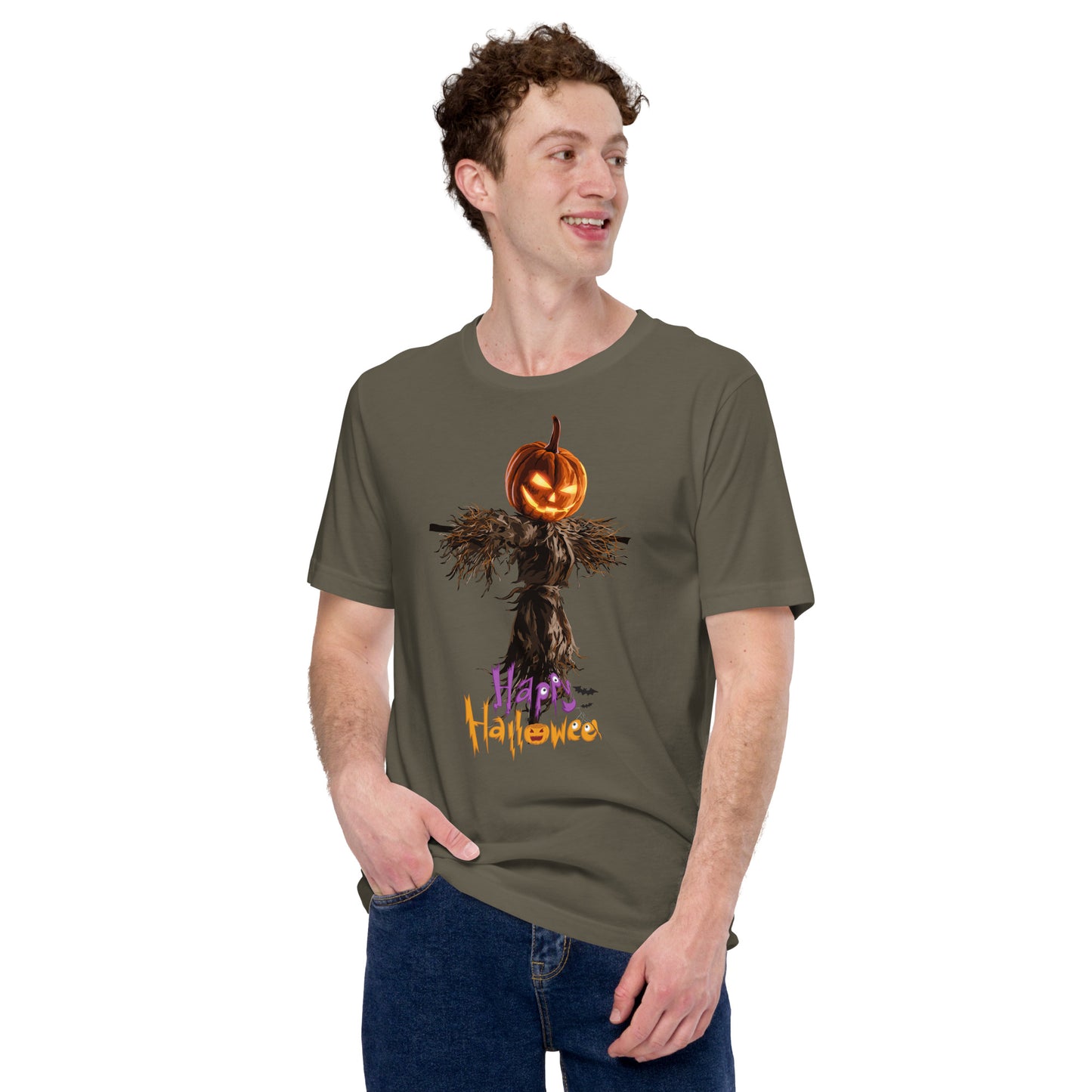 Scarecrow Halloween Unisex t-shirt