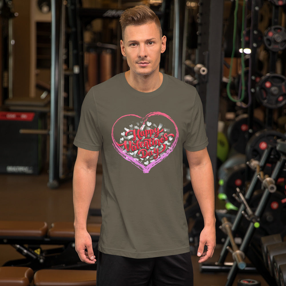 Happy Valentine's Day 8 Unisex t-shirt