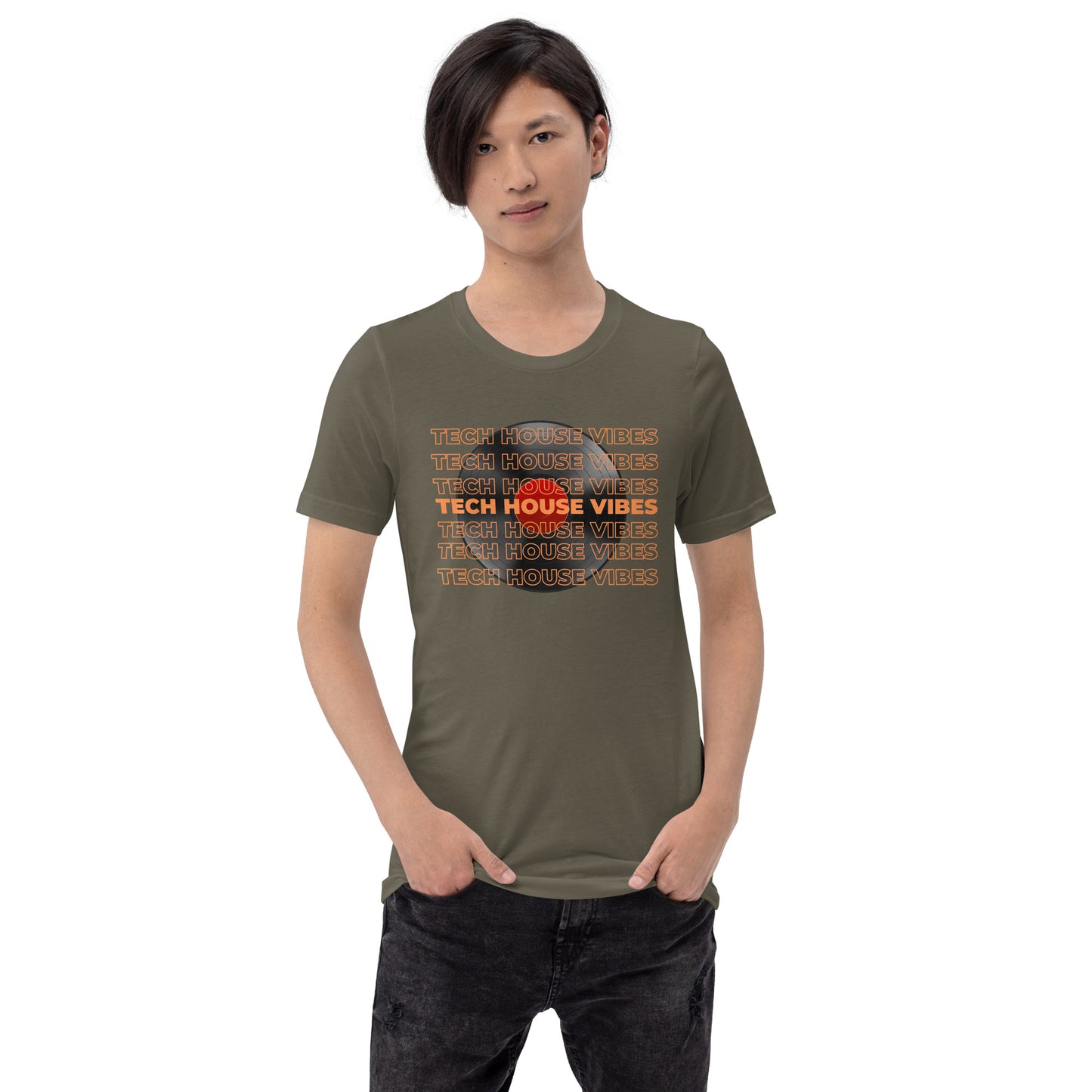 Tech House Vibes Unisex t-shirt