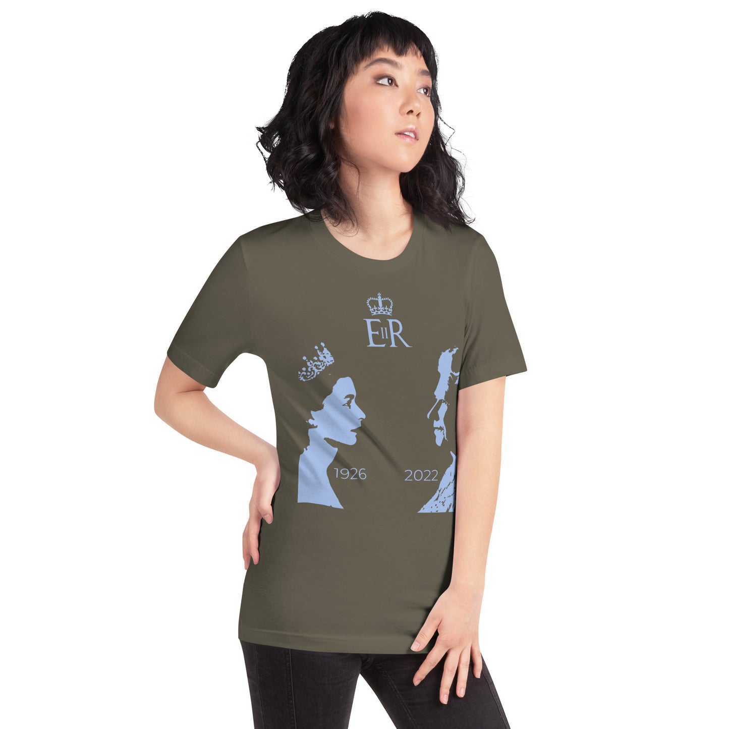 RIP QUEEN EIIR Bl Unisex t-shirt