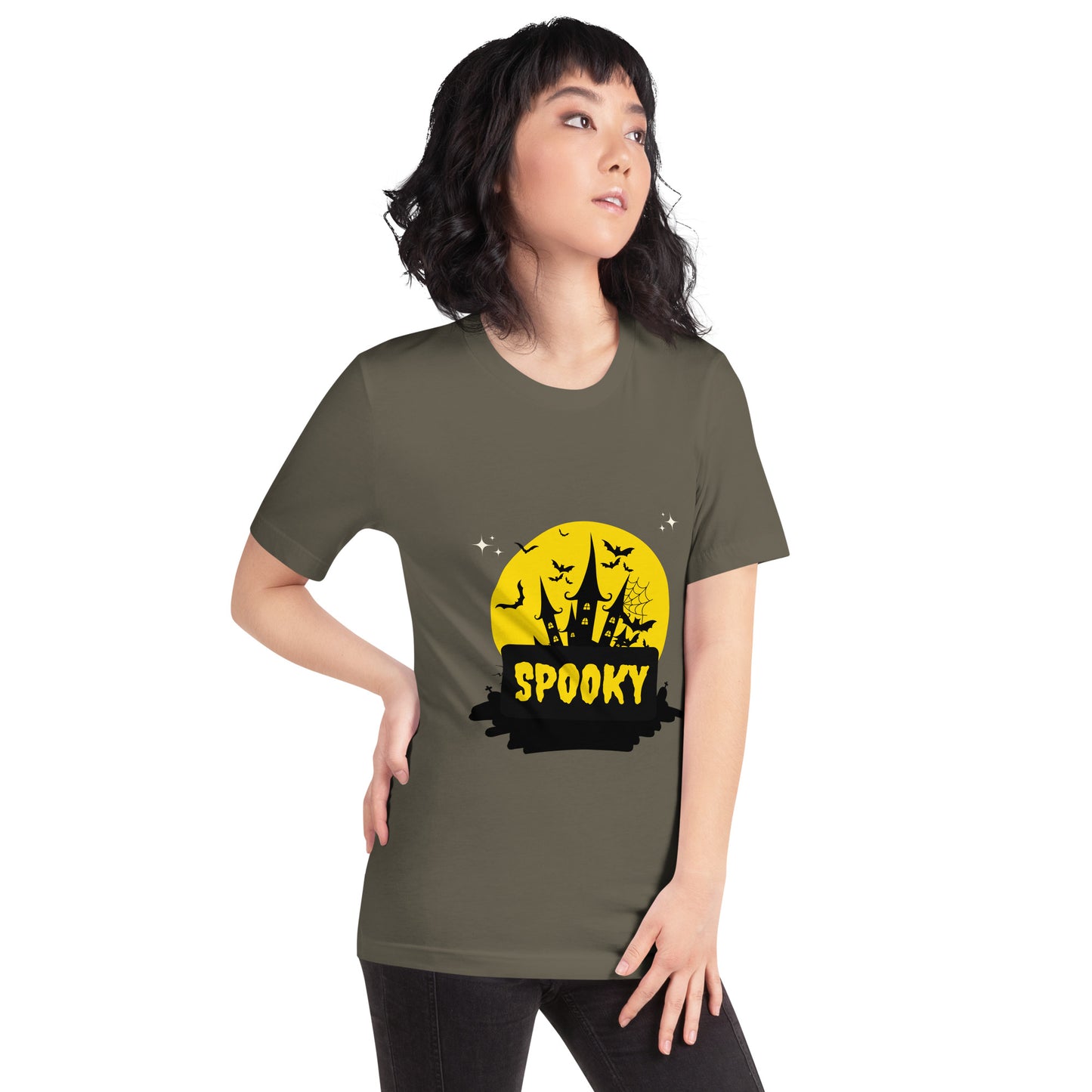 Spooky Yellow Unisex t-shirt