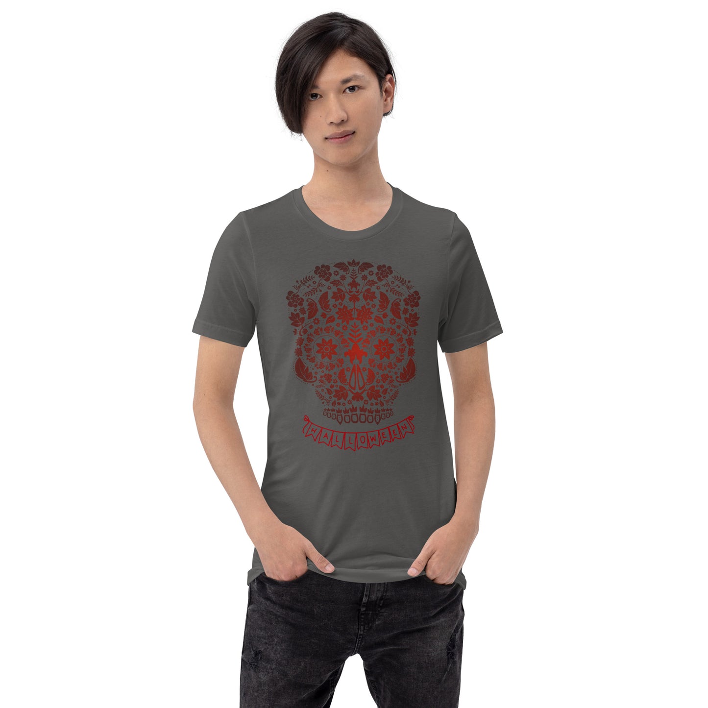 Abstract Skull Unisex t-shirt