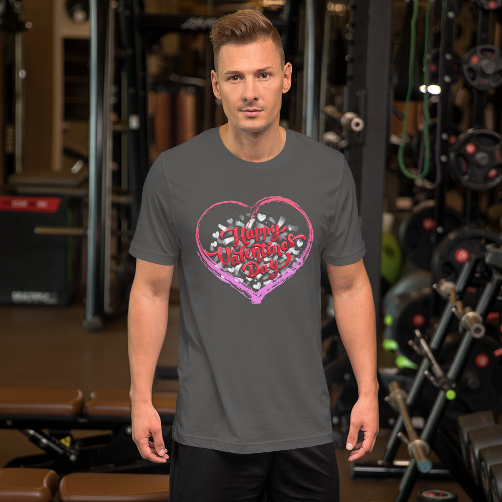 Happy Valentine's Day 8 Unisex t-shirt