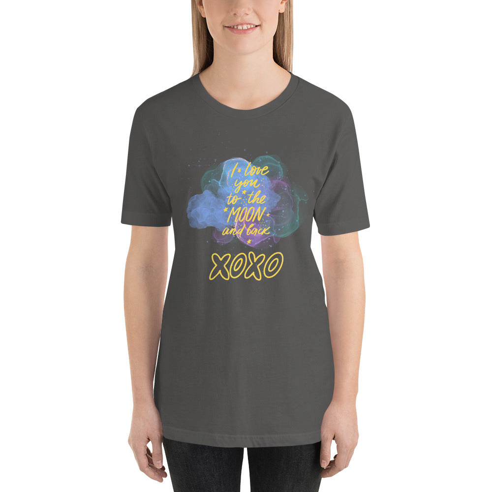 To the Moon and Back 2 Unisex t-shirt